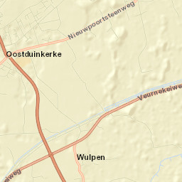 Oostduinkerke Street Map