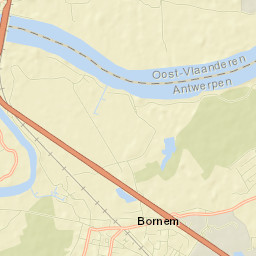 Bornem Street Map