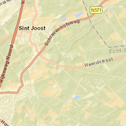 Sint Joost Street Map