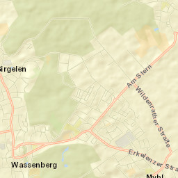 Wassenberg Street Map