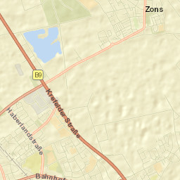 Dormagen Street Map