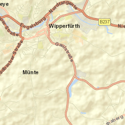 Wipperfürth Street Map