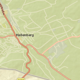 Hallenberg Street Map
