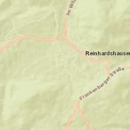 Reinhardshausen Street Map