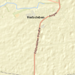 Herbsleben Street Map