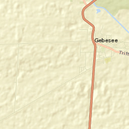 Gebesee Street Map