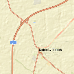 Schloßvippach Street Map