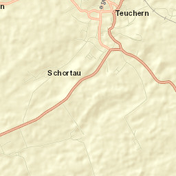 Teuchern Street Map