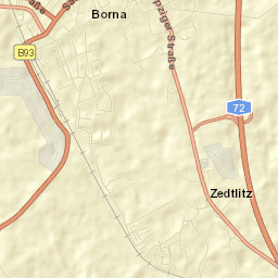 Borna Street Map