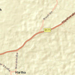 Hartha Street Map