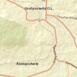 Großpostwitz Street Map