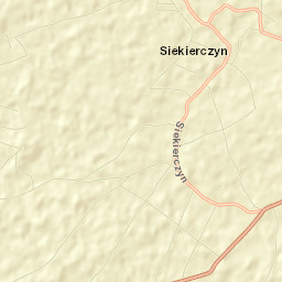 Siekierczyn Street Map