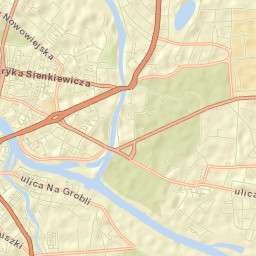 Zacisze Street Map
