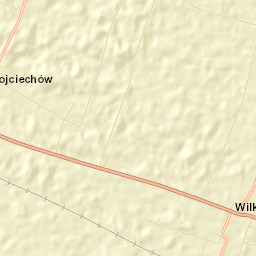 Wilków Street Map