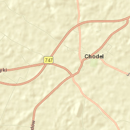 Chodel Street Map