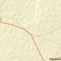 Rejowiec Fabryczny Street Map