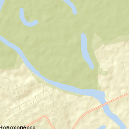 Novokhopërsk Street Map