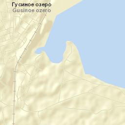 Gusinoye Ozero Street Map