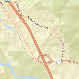 Canmore Street Map