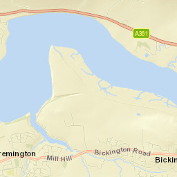 A361, Braunton, Devon EX31, UK Street Map