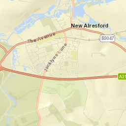 New Alresford Street Map