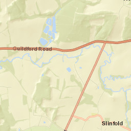 Slinfold Street Map
