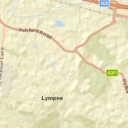 Lympne Street Map