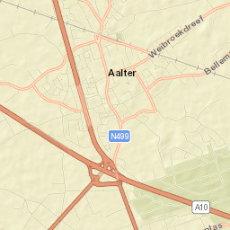 Aalter Street Map