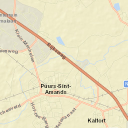 Puurs Street Map