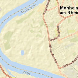 Monheim am Rhein Street Map