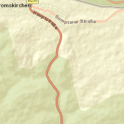 Bromskirchen Street Map