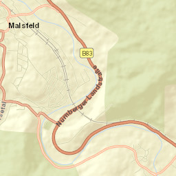 Malsfeld Street Map