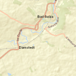 Bad Sulza Street Map