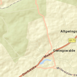 Geringswalde Street Map