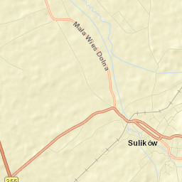 Sulików Street Map