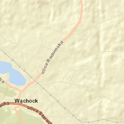 Wąchock Street Map