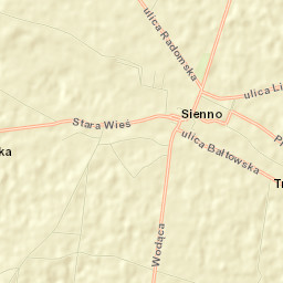 Sienno Street Map