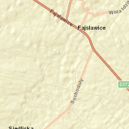 Fajsławice Street Map