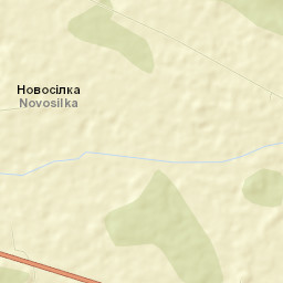 Luhyny Raion Street Map