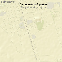 Seryshevo Street Map