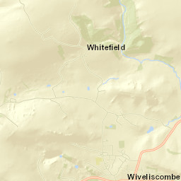 Blackwater Lane, Taunton, Somerset TA4 Street Map