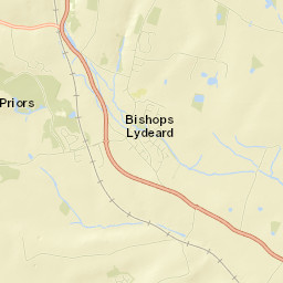 Bishops Lydeard Street Map