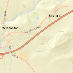 Wincanton Street Map