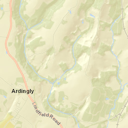 Ardingly Street Map