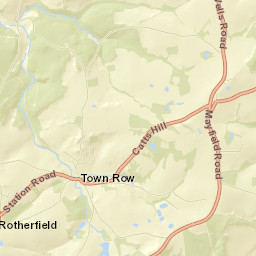 Town Row Street Map