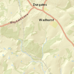 Wadhurst Street Map