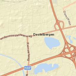 Destelbergen Street Map