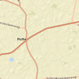 Putte Street Map