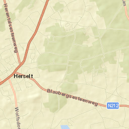 Herselt Street Map