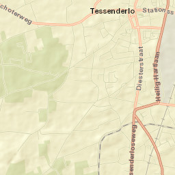 Tessenderlo Street Map